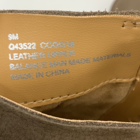 Korks Boots Women Size 9M Tan Double Harness Stacked Block Heel Comfort - Picture 6 of 12